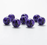 Halloween Skull Grimace Wood Beads Wooden Crafts Toys