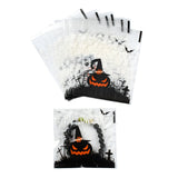 Halloween Cellophane Bags Mixed Pattern DIY Candy Snack Packing Storage Pouch