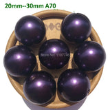Halloween Purple Bubblegum Necklaces 6-30mm A70 Deep Purple Acrylic Pearls