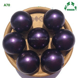 Halloween Purple Bubblegum Necklaces 6-30mm A70 Deep Purple Acrylic Pearls