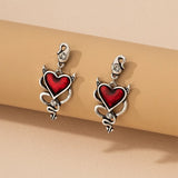 Halloween Retro Punk Earrings for Men and Women