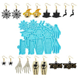 Halloween Resin Earrings Pendant Mould DIY Silicone Ornament Tools