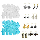 Halloween Resin Earrings Pendant Mould DIY Silicone Ornament Tools