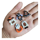 Halloween Shaker Acrylic Craft Pendant Beads Jewelry Accessories