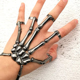 Halloween Skull Bracelet Punk Bracelet Skeleton Bangle Femme Party Accessorie