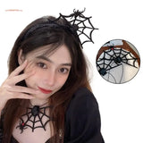 Halloween Spiders Web Pendant Necklace