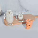 Halloween Split Skull 3D Candle Soap Mould DIY Candle Epoxy Mold