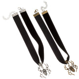 Halloween Masquerade Choker Necklace for Women