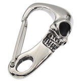 Vintage Skeleton Titanium Key Ring