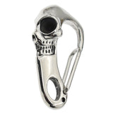 Vintage Skeleton Titanium Key Ring