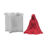 Halloween Witch Candle Mold Decor Aromatherapy Plaster Ice Snow Witch Mold
