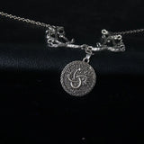 Halloween Witch Snake Necklace Gothic Branch Pendant Women Gift