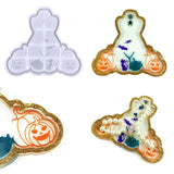 Halloween Woman Resin Tray Molds Silicone Coaster Mold Epoxy Resin Casting Molds