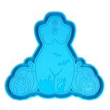 Halloween Woman Resin Tray Molds Silicone Coaster Mold Epoxy Resin Casting Molds