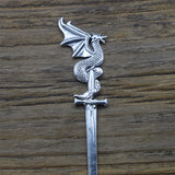 Halloween Dragon Butterfly Hair Sticks Clips Witch Wiccan Hair Jewelry