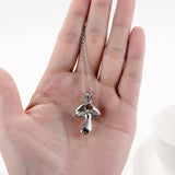 Halloween Glow-in-the-Dark Mushroom Necklace