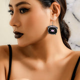 Halloween Acrylic Earrings Dark Sweet Witch Ghost Pumpkin