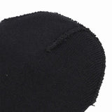 Skull Embroidery Knitted Snap Button Woolen Hat