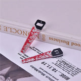 Halloween 50pcs/lot geometric print acrylic beads for DIY jewelry