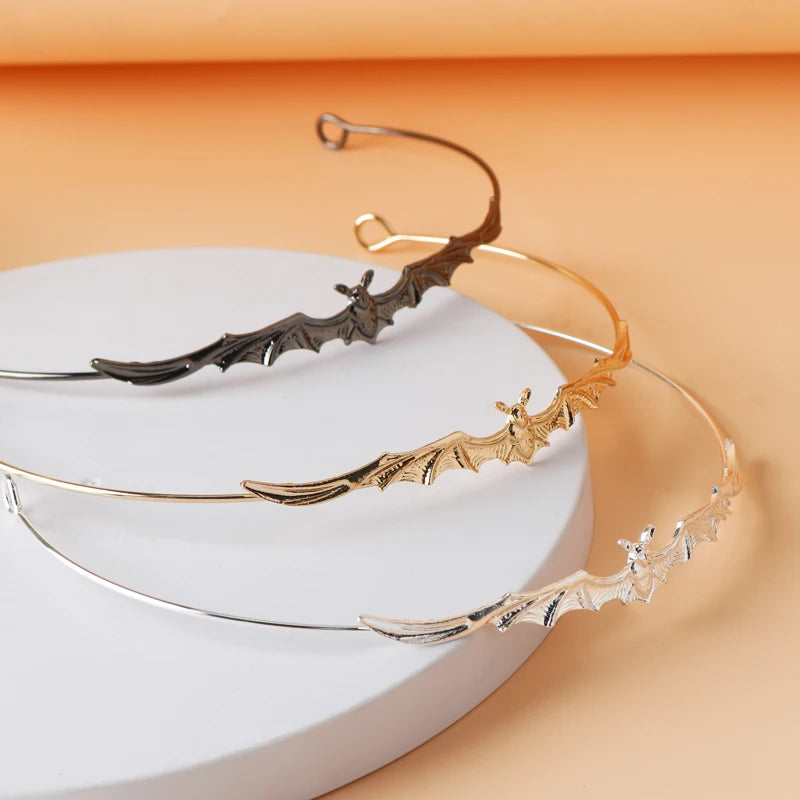 Bat Shape Bridal Tiaras Wedding Hair Accessories