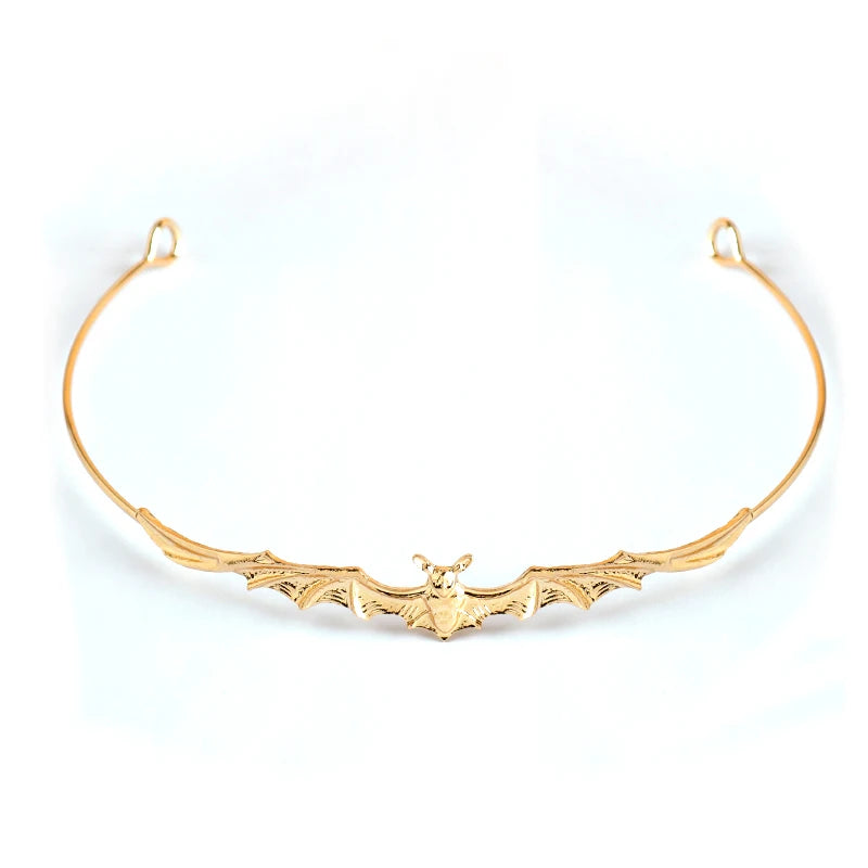Bat Shape Bridal Tiaras Wedding Hair Accessories