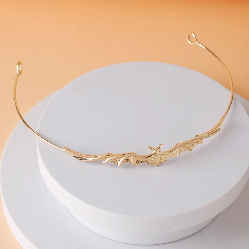 Bat Shape Bridal Tiaras Wedding Hair Accessories