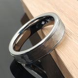 Tungsten Carbide Hammer Special Rings for Men Women 8mm 6mm Wedding Band