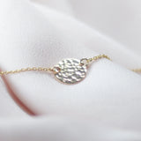 Hammered Coin Necklace Classic Choker Filled Pendant Boho Collier Femme Necklace