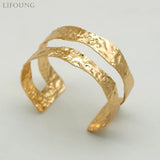 Heavy Metal Cuff Bangle Geometric Holiday Accessories Punk Style
