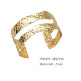 Heavy Metal Cuff Bangle Geometric Holiday Accessories Punk Style