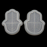 Hamsa Hand Tray Resin Mold Jewelry Plate Dish Casting Molds