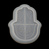 Hamsa Hand Tray Resin Mold for Jewelry Plate Dish Casting