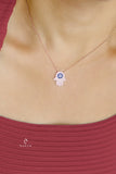 Hamse Hand Fatima's Guarding Hand Pendant Necklace Evel Eye