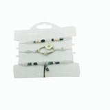HanJing Crystal Chain Friendship Wrap Bracelet for Women