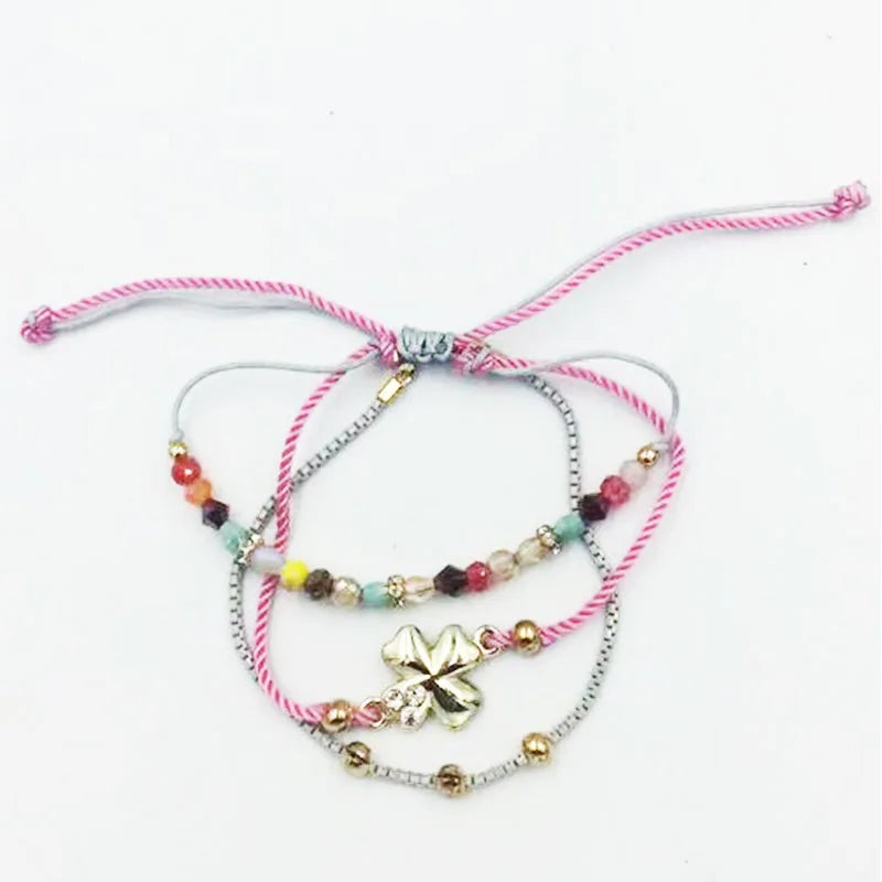 HanJing Crystal Chain Friendship Bracelet