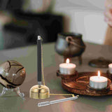 Telescopic Temple Chime Brass Fittings Yoga Hand Bells