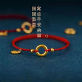 Blessing Safety Bangle Hand Braided Bracelet Anklet