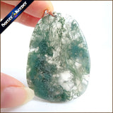 Hand Carved Brave Troops Green Agate Stone Pendant Necklace for Boys SS911