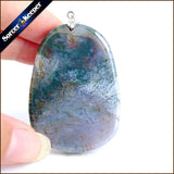 Hand Carved Brave Troops Green Agate Stone Pendant Necklace for Boys