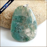 Hand Carved Brave Troops Green Agate Stone Pendant Necklace for Boys SS911