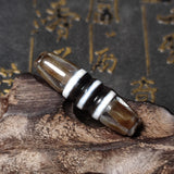 Hand Carved Tibetan Totem Agate Dzi Bead Necklace Pendant