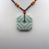 Hand Carved Jade Pixiu Pendant Necklace Charm Chinese Amulet Lucky