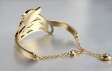 Stainless Steel Fox Bracelet Women Jewelry Hand Chain