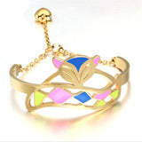 Stainless Steel Fox Bracelet Women Jewelry Hand Chain