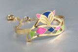 Stainless Steel Fox Bracelet Women Jewelry Hand Chain