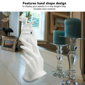 Resin Hand Display Stand Jewelry Holder for Home Decoration