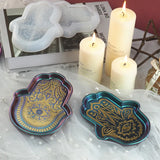 Hand For Fatima Storage Tray Silicone Mold DIY Craft Making