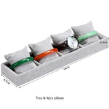 Velvet Bracelet Watch Display Tray Organizer