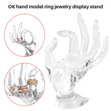 Portable Transparent Bracelet Display Holder Stand