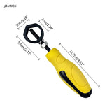 Steel Stamp Safety Handle Leather Puncher with Auxiliary Pliers